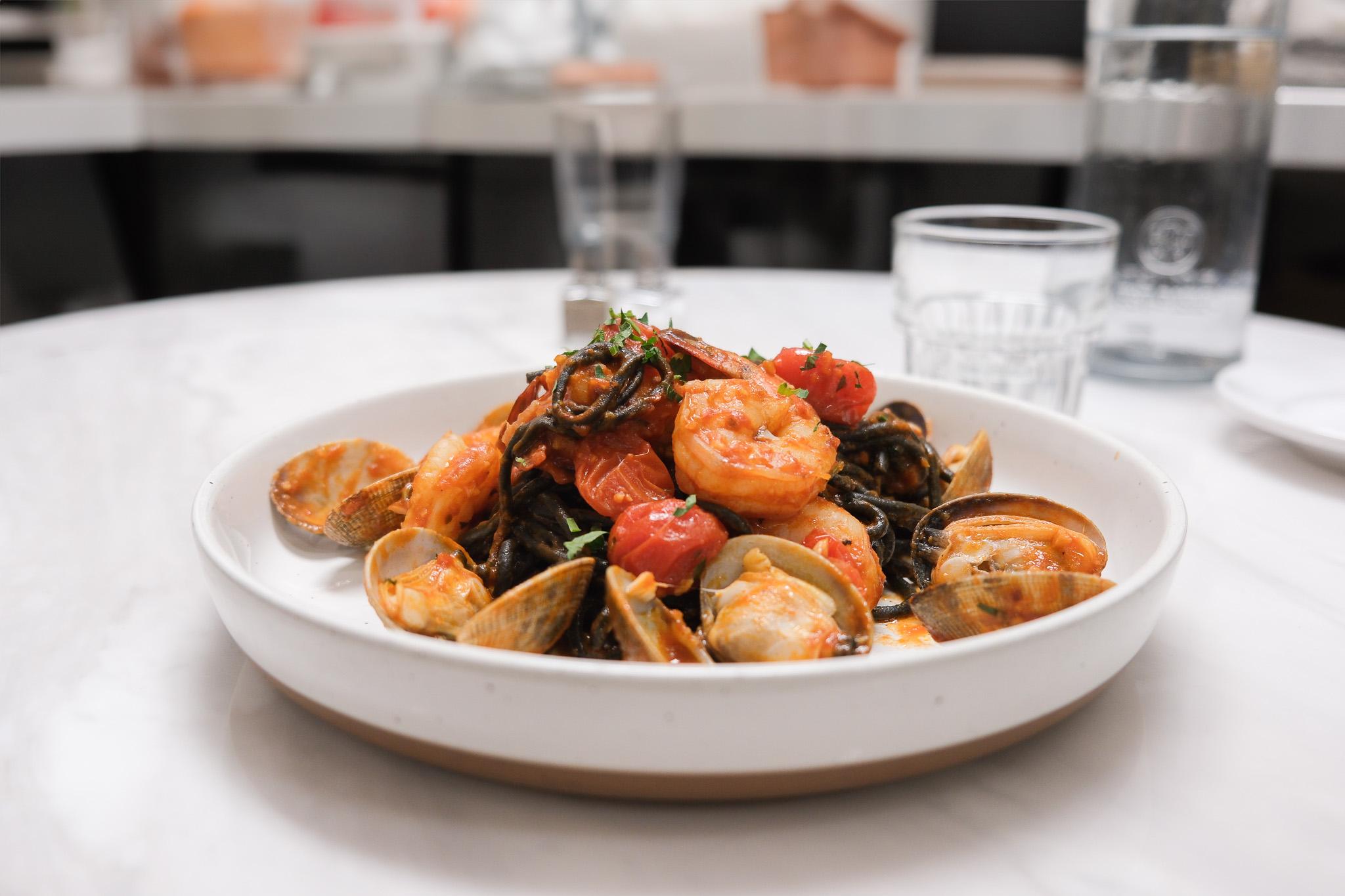 Squid Ink Spaghetti.