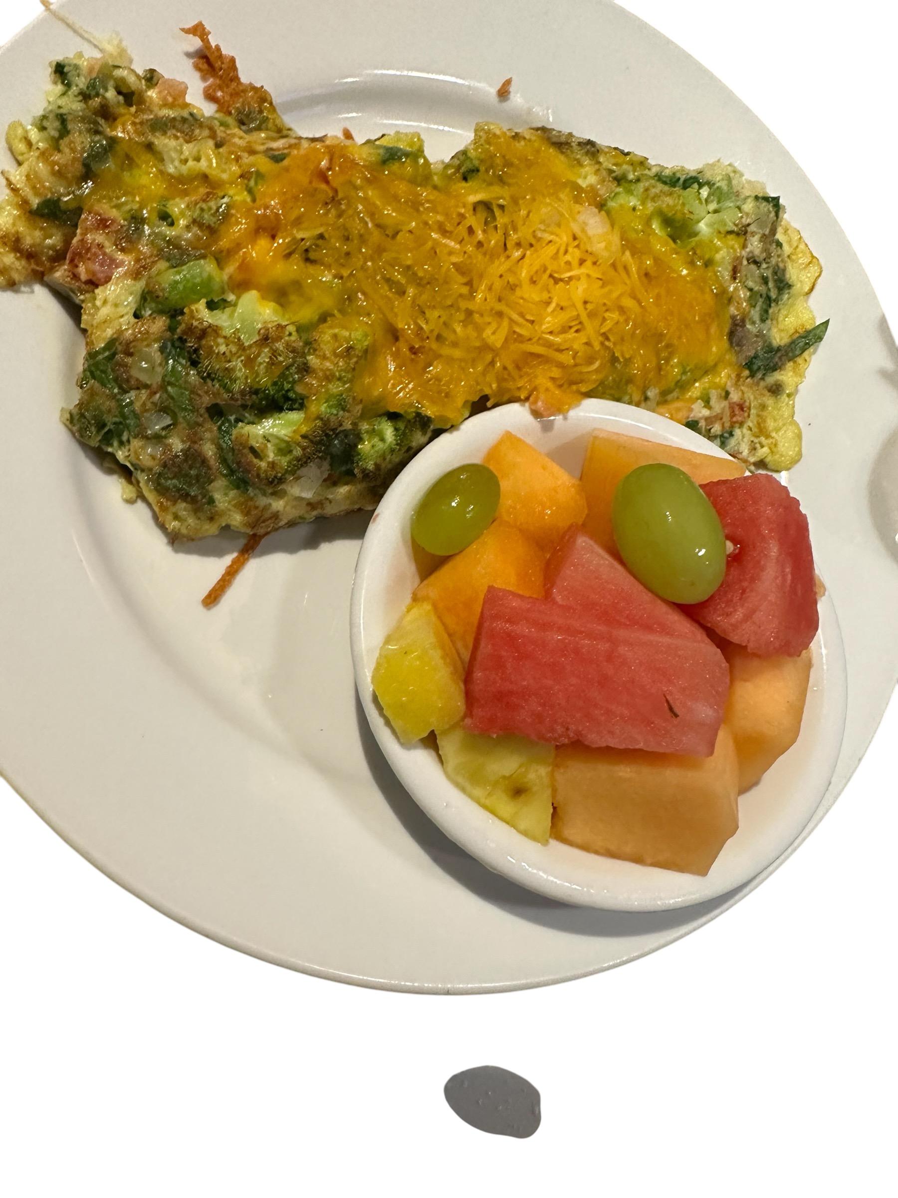 Veggie Omelet.