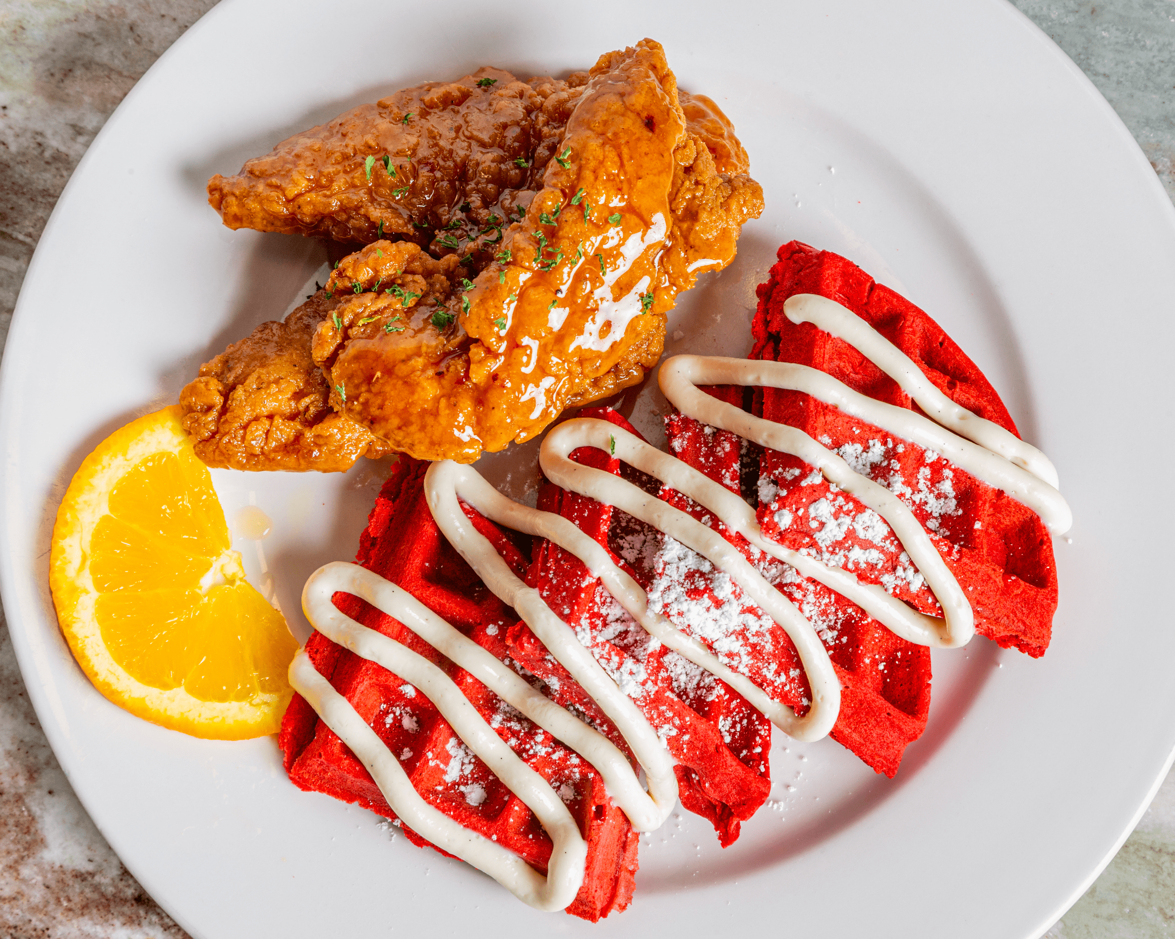 Kids Waffle & Tender.