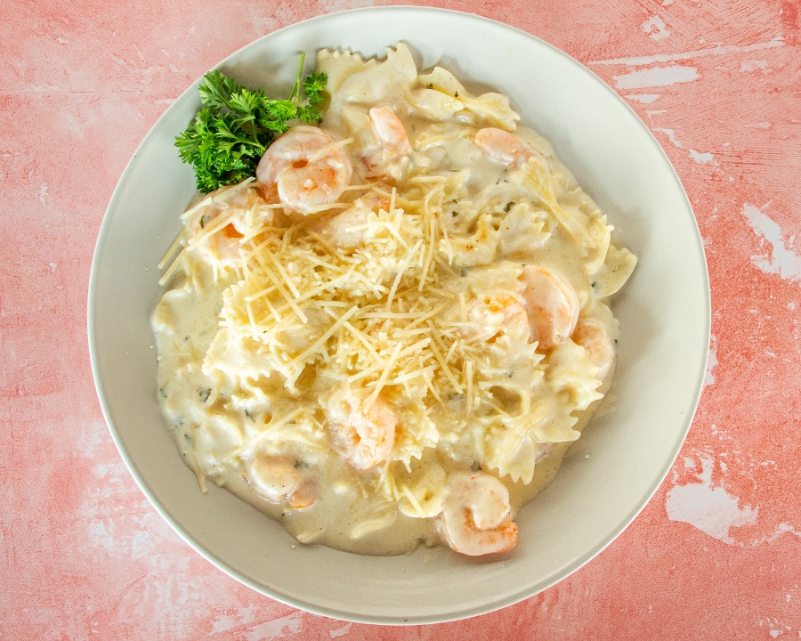 Shrimp Alfredo.