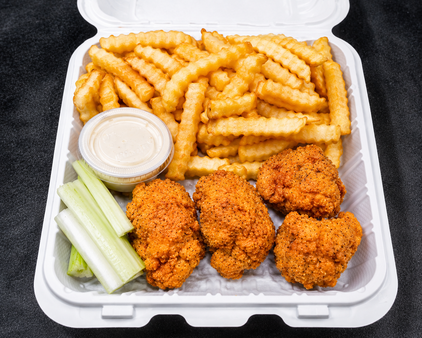 5pc Boneless Chicken Combo.