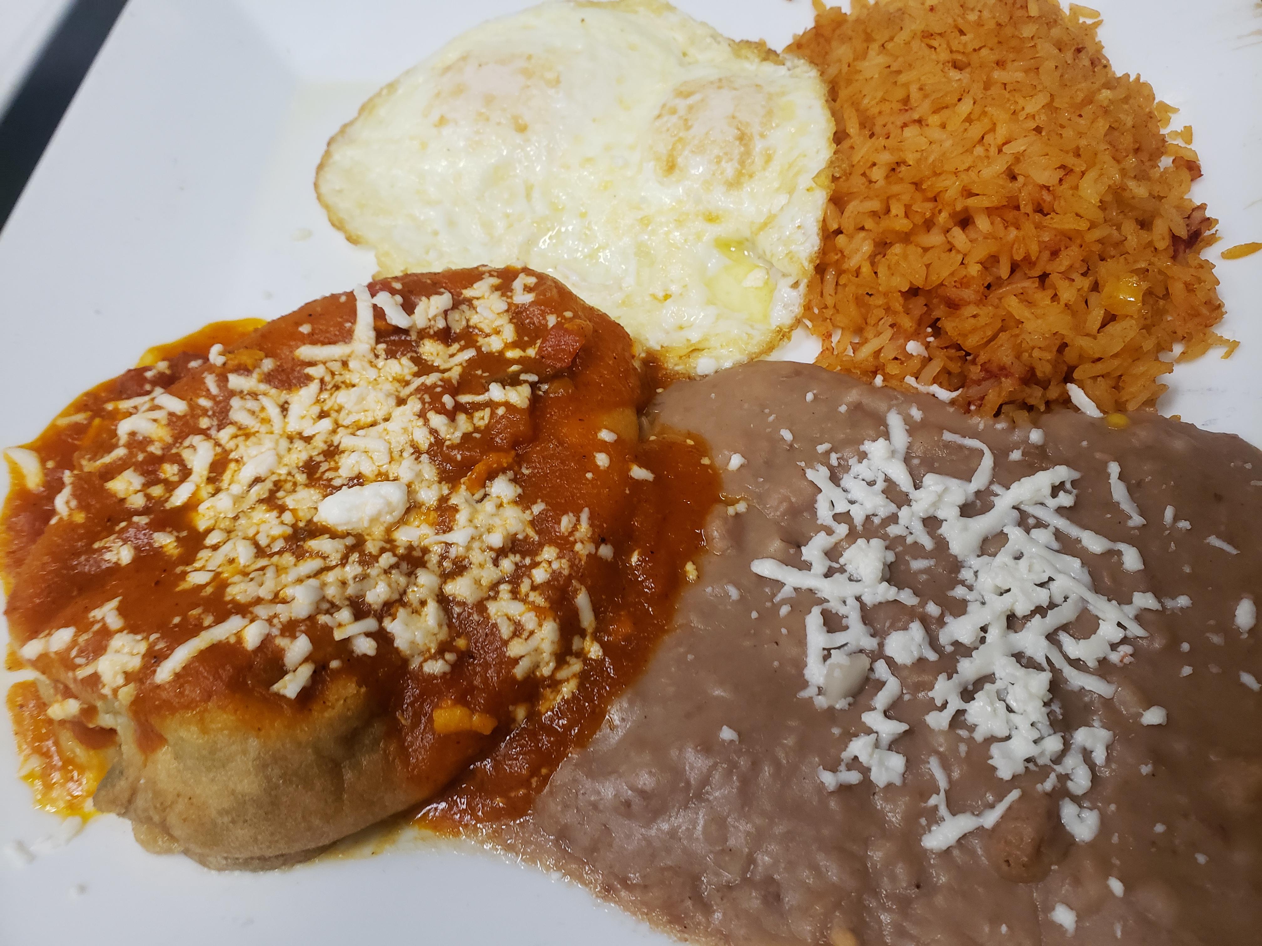 Chile Relleno Breakfast.