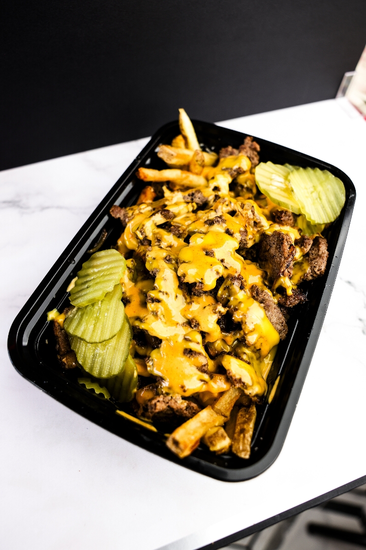 Loaded Beef Fries.