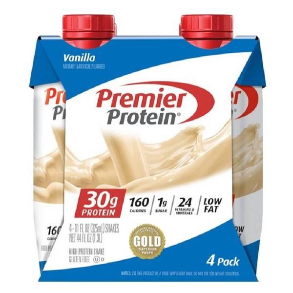 Premier Protein Shake Vanilla 4-Pack.