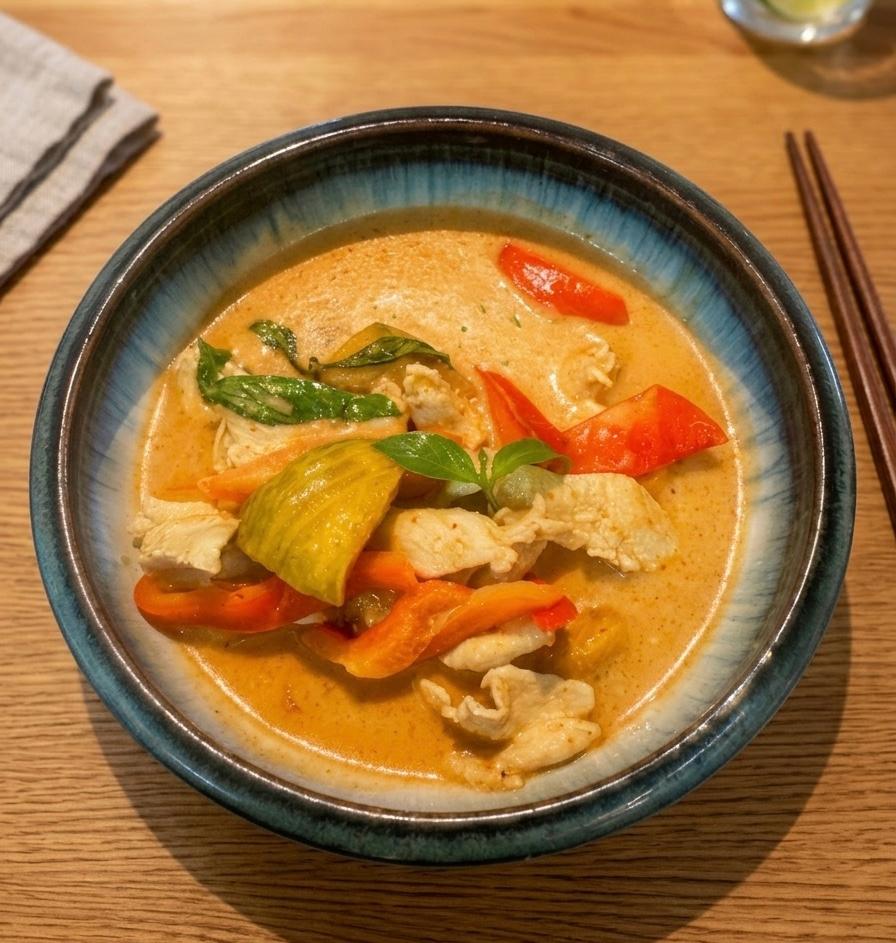Pumpkin Red Curry.