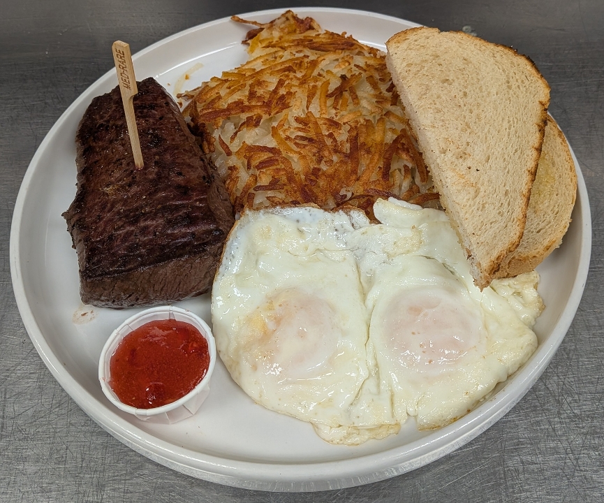 Steak and Eggs.
