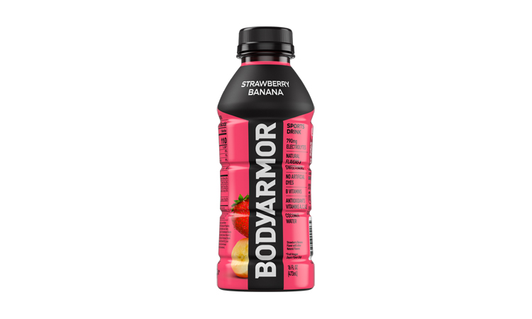 BODYARMOR Strawberry Banana.