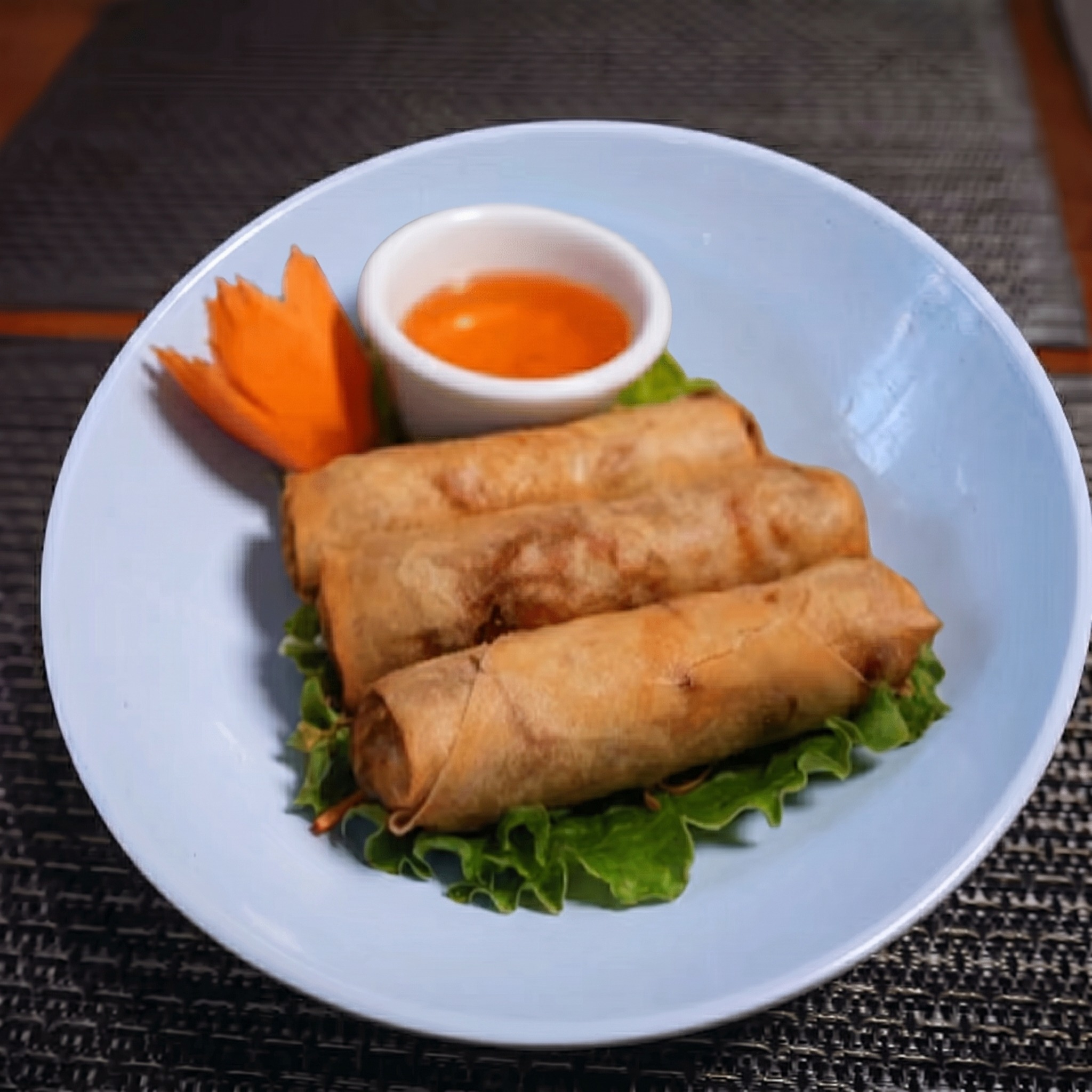 Crispy Spring Rolls.