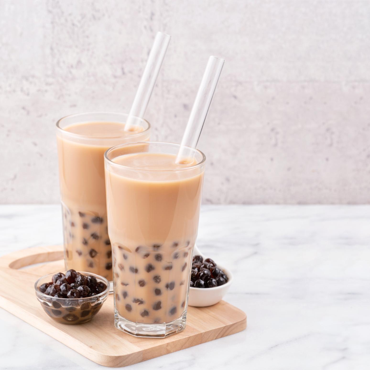 Milk Boba Tea.