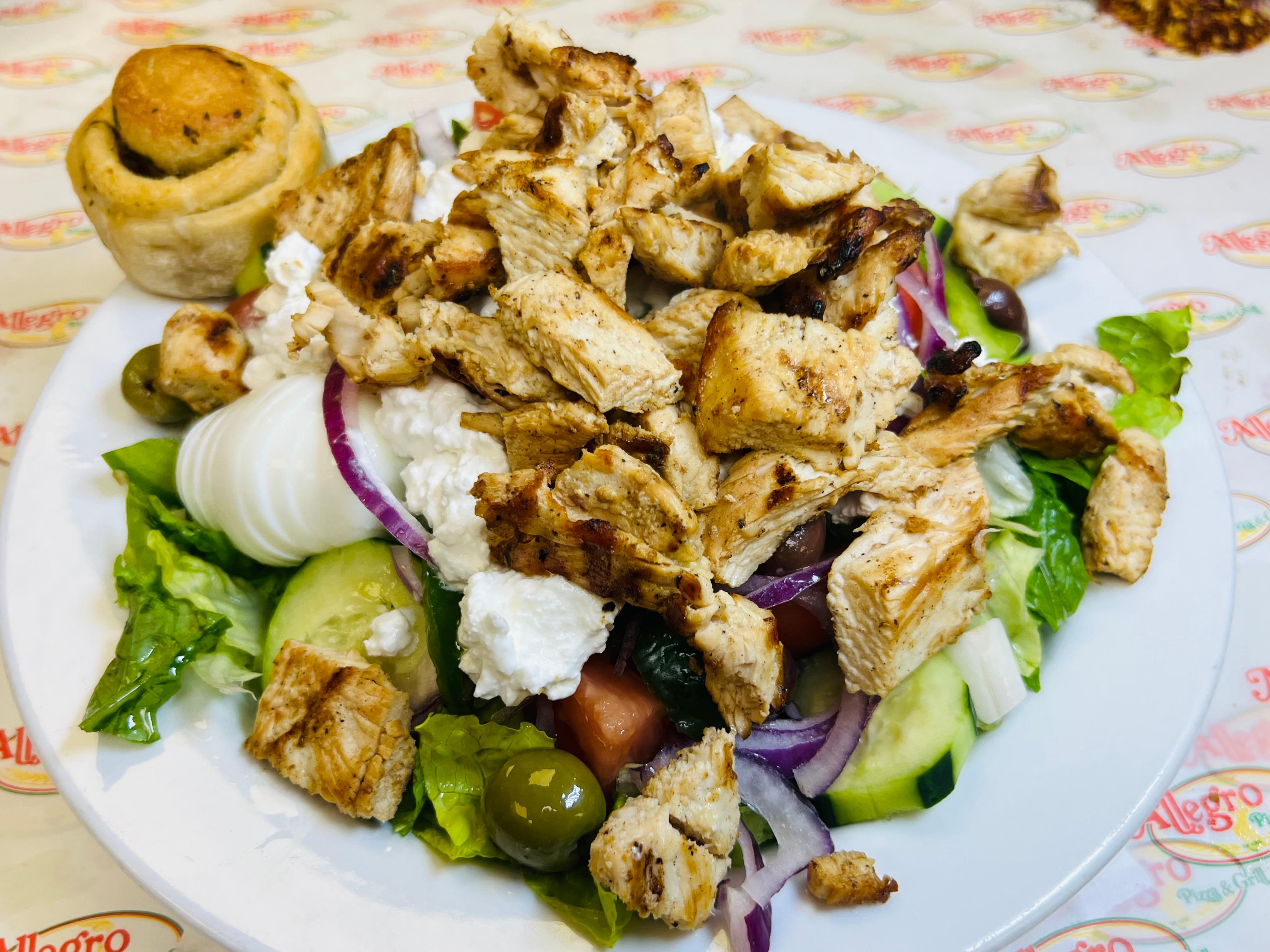 Chicken Greek Salad.