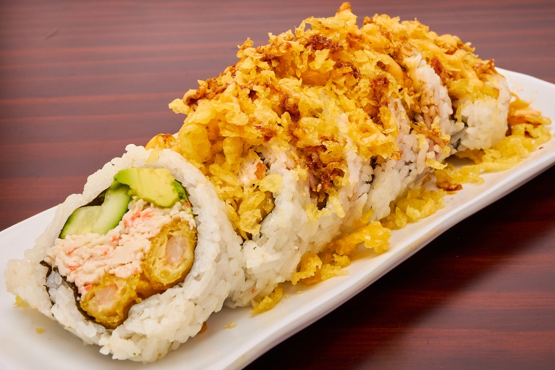 Shrimp Tem. Crunch Roll (6PCS).