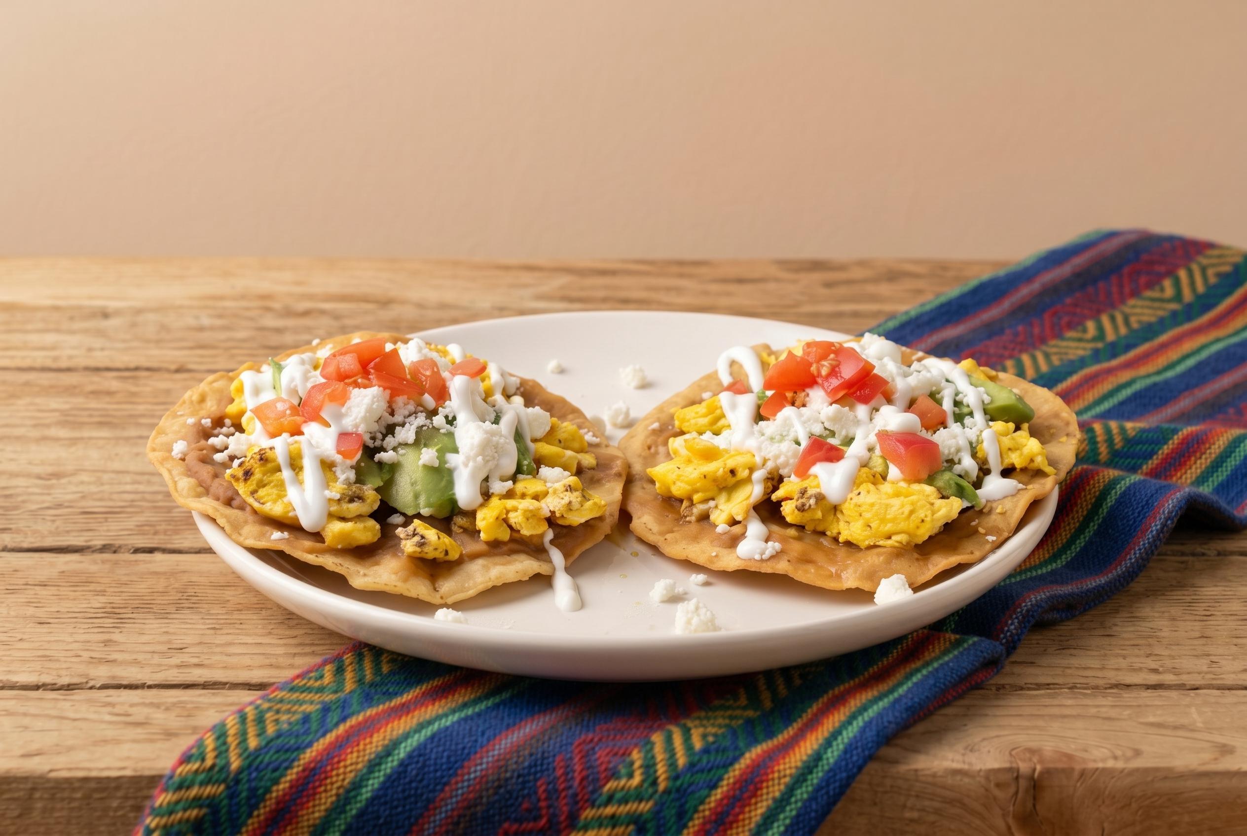 Breakfast Tostadas.