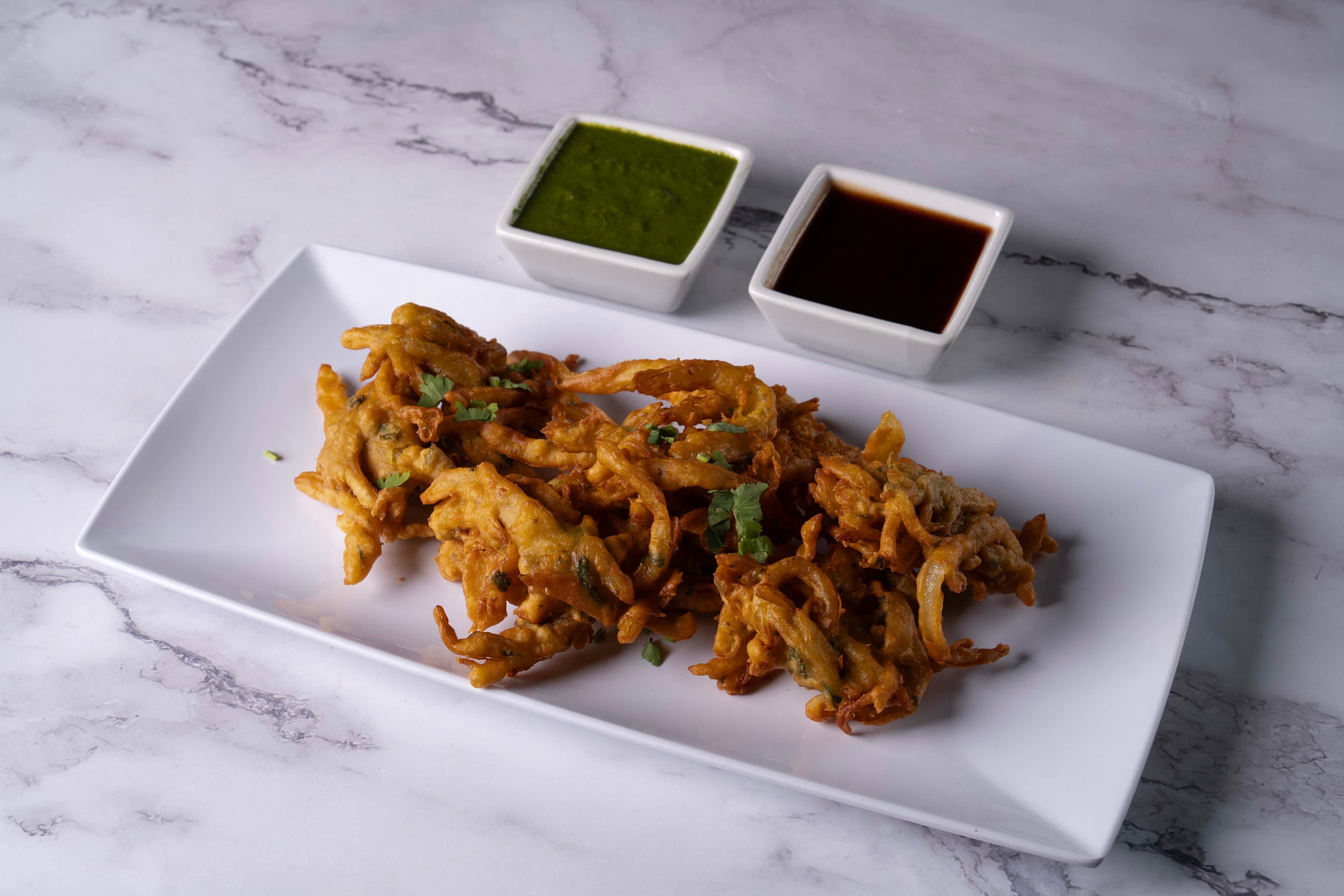 Onion Pakora.