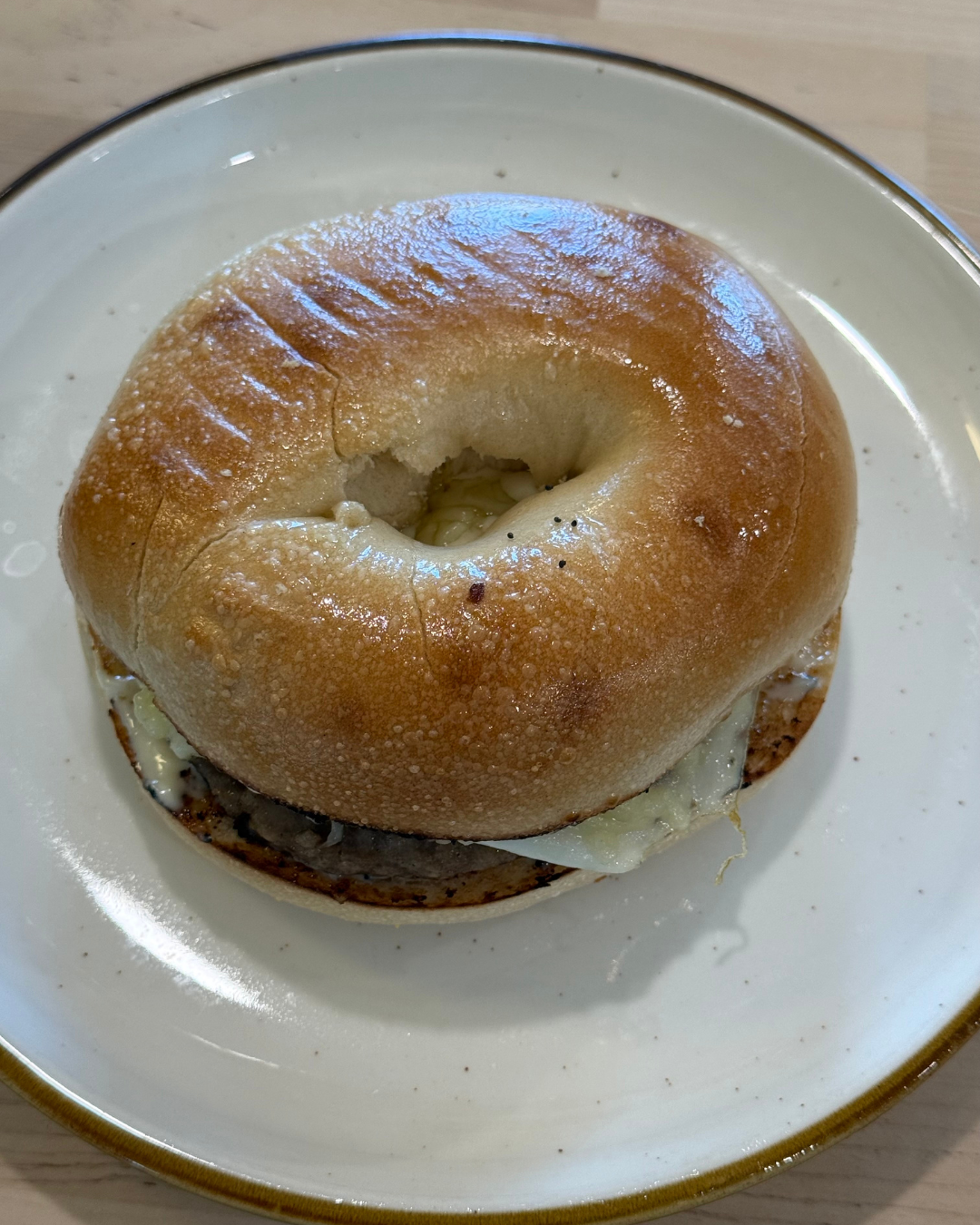 Sausage Egg and Cheese.