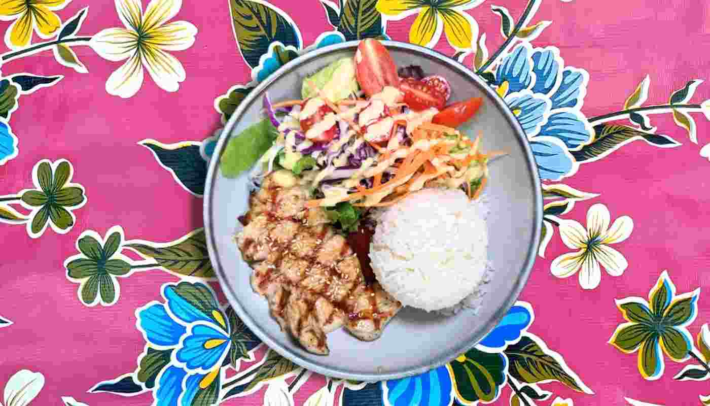 Teriyaki Chicken Rice Bowl.