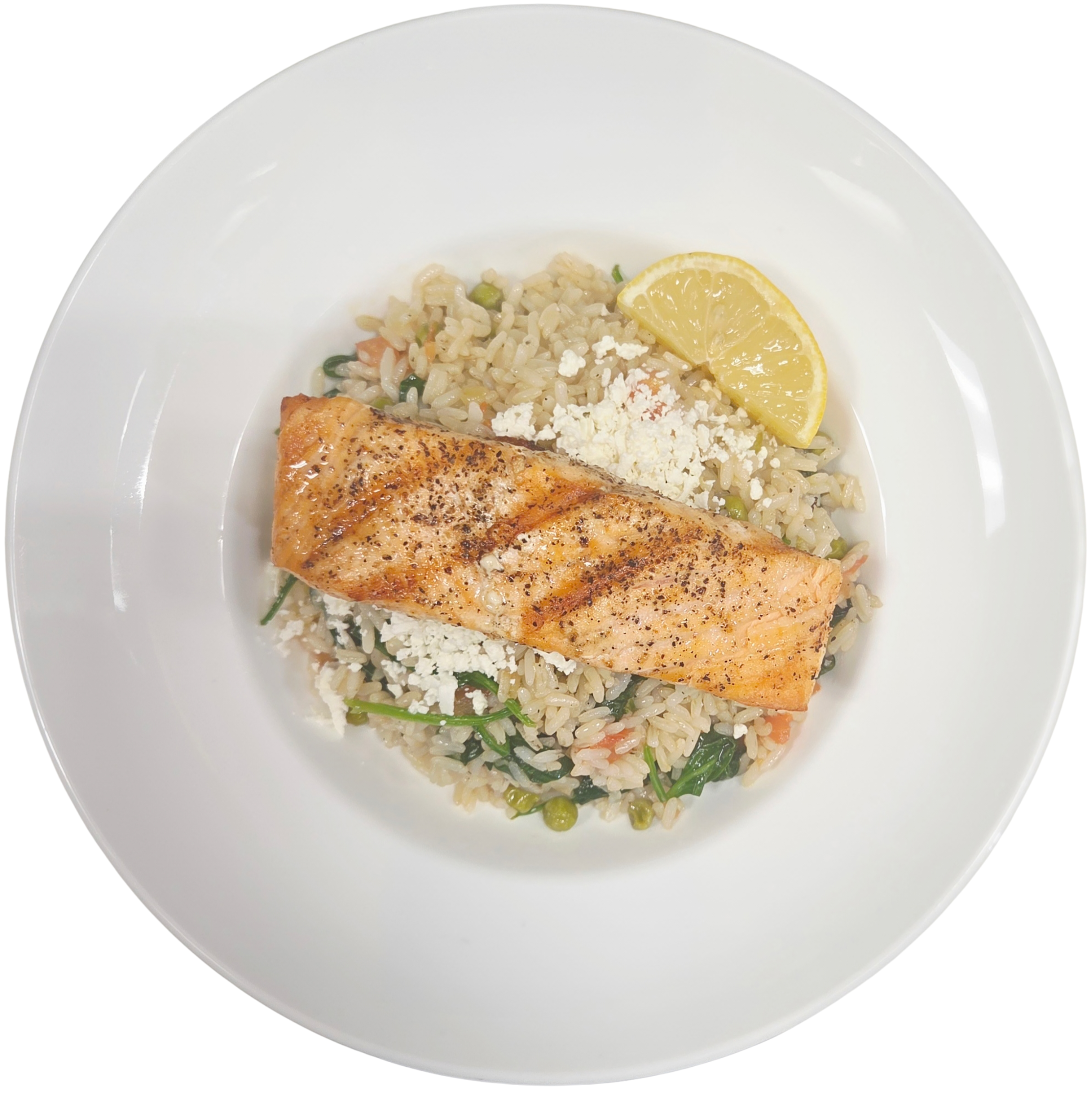 Grilled Salmon.