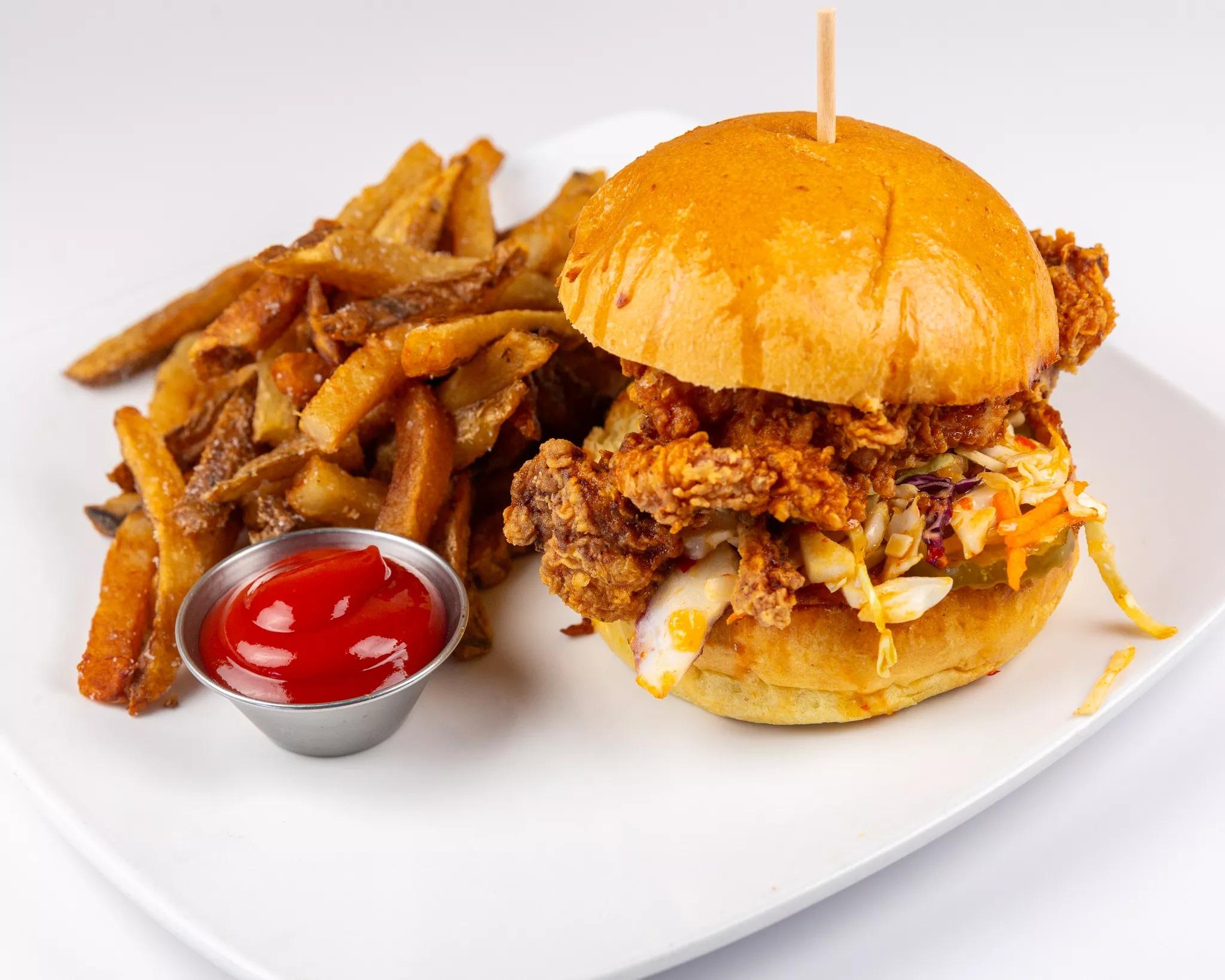 Hot in CLE Chicken Sandwich.