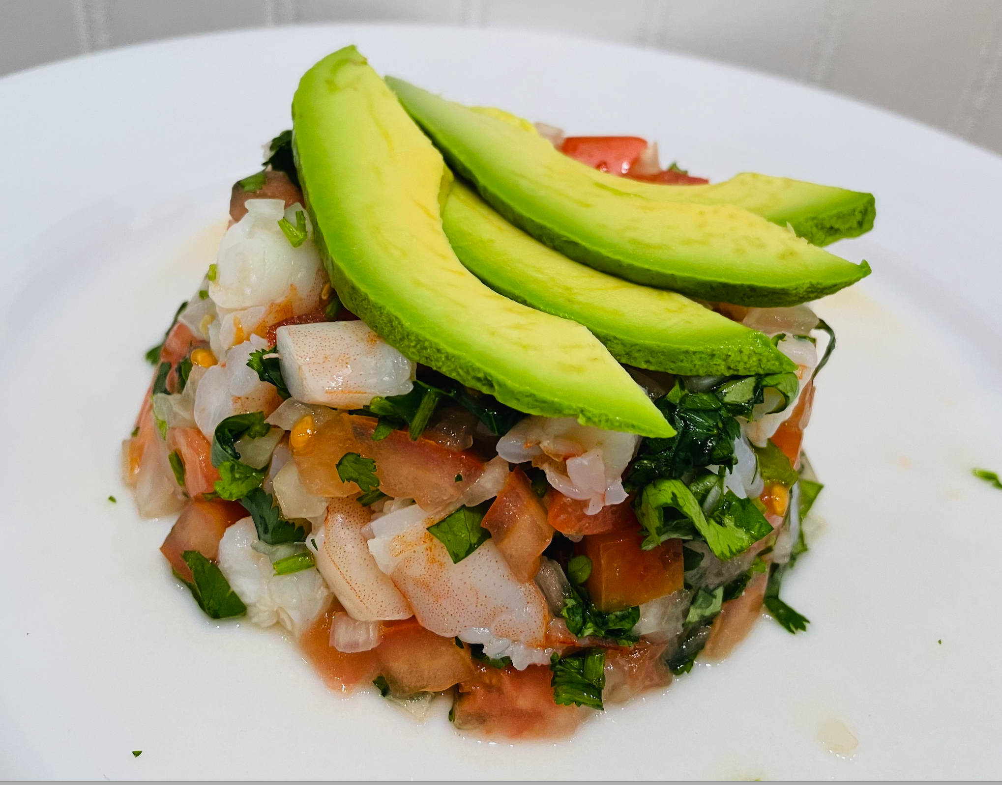 Shrimp Ceviche.