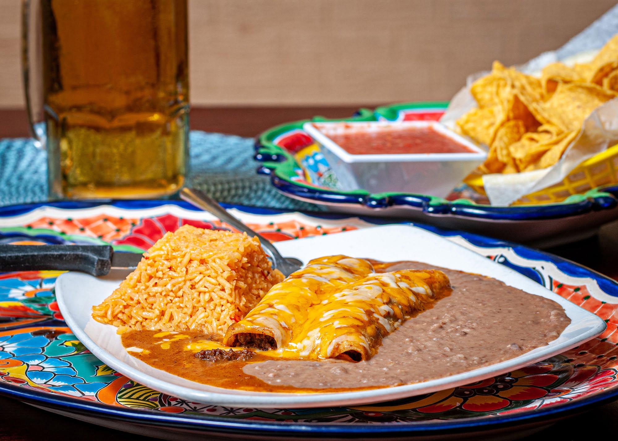 Classic Enchiladas.