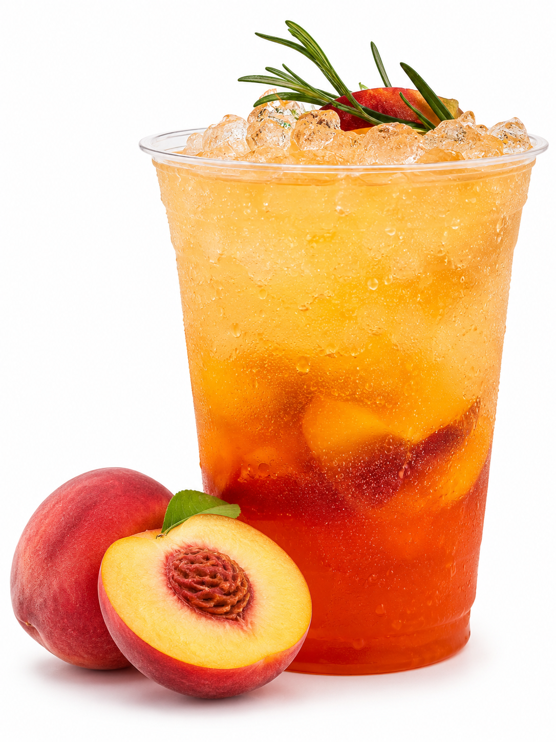 Peach Refresh Tea 桃子水果茶.