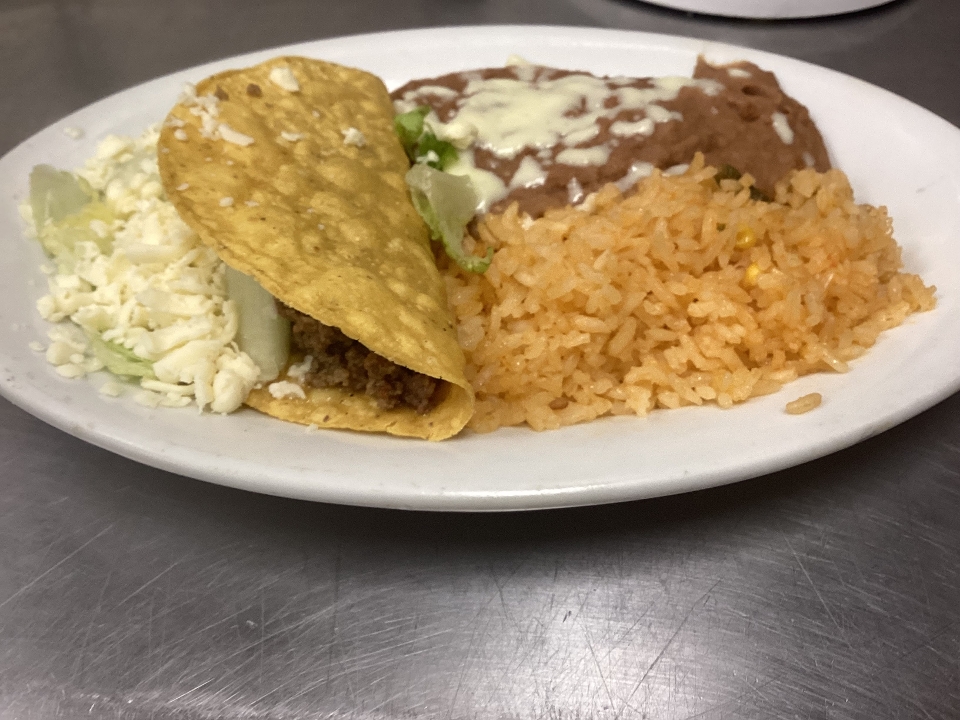 I’m not hungry (Taco Rice And Beans).