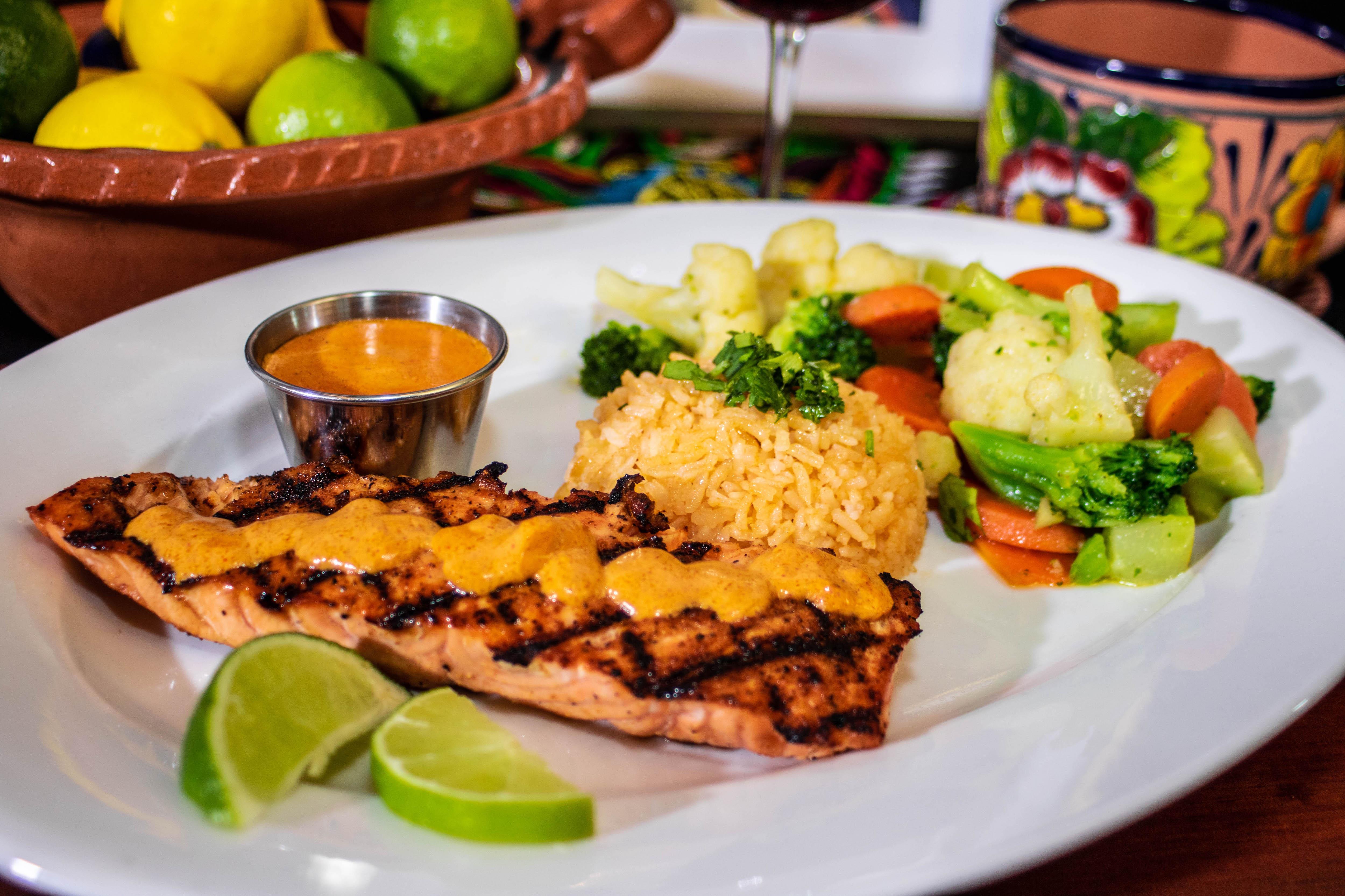 Salmon al Chipotle.