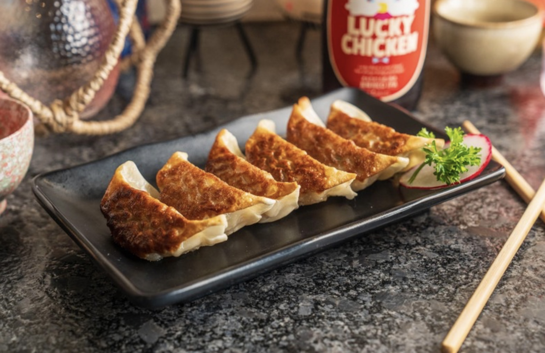 Gyoza.
