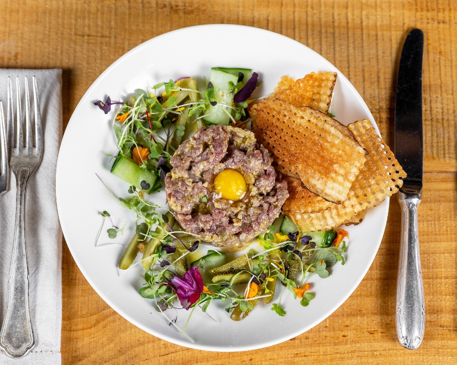 Bison Tartare.
