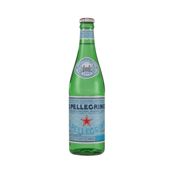 Pelligrino Sparkling Water (500ml).