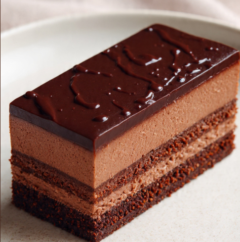 Chocolate Mousse Cake.