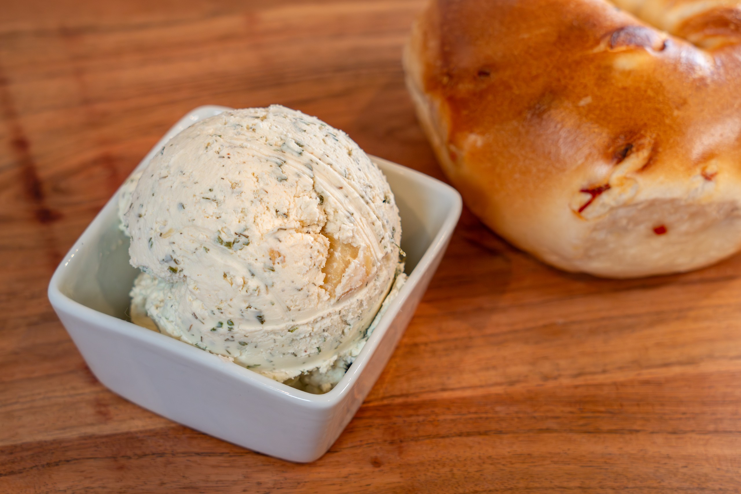 Garlic Herb Cream Cheese.