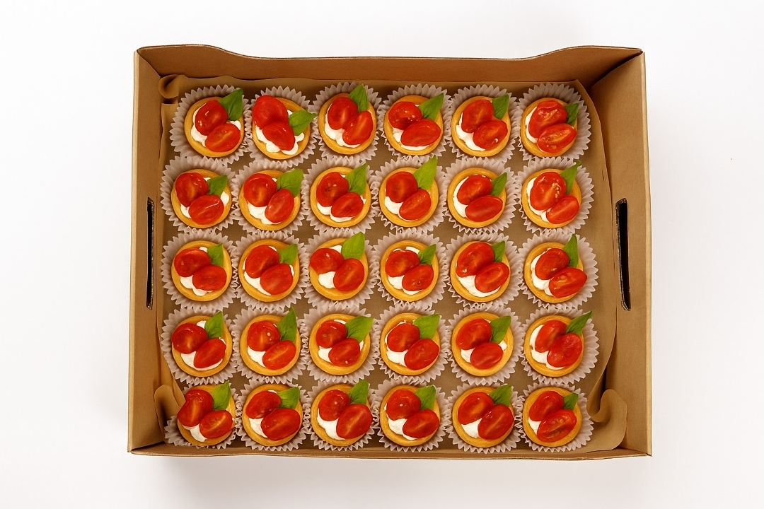 Cherry Tomato Baby Tart Platter.