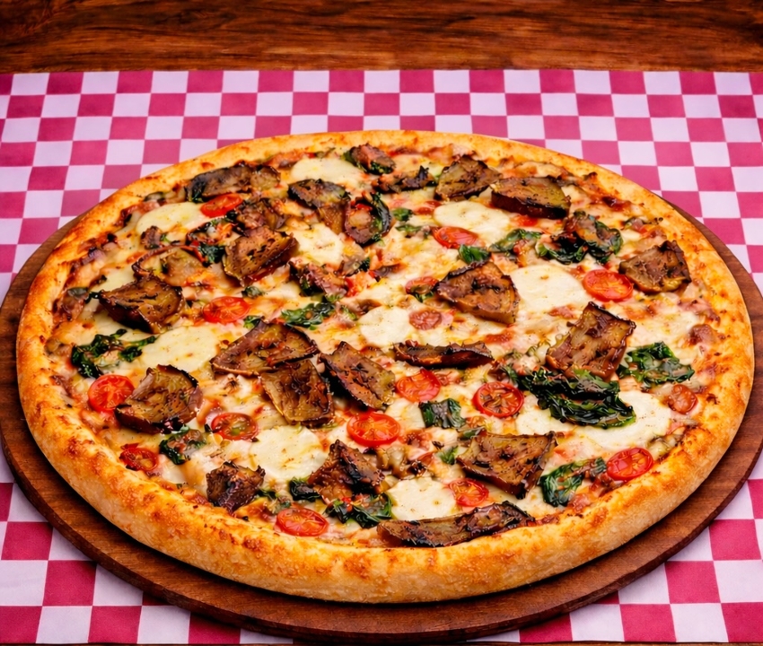 Large Mediterranean Veggie Pizza 14(Greek Style).