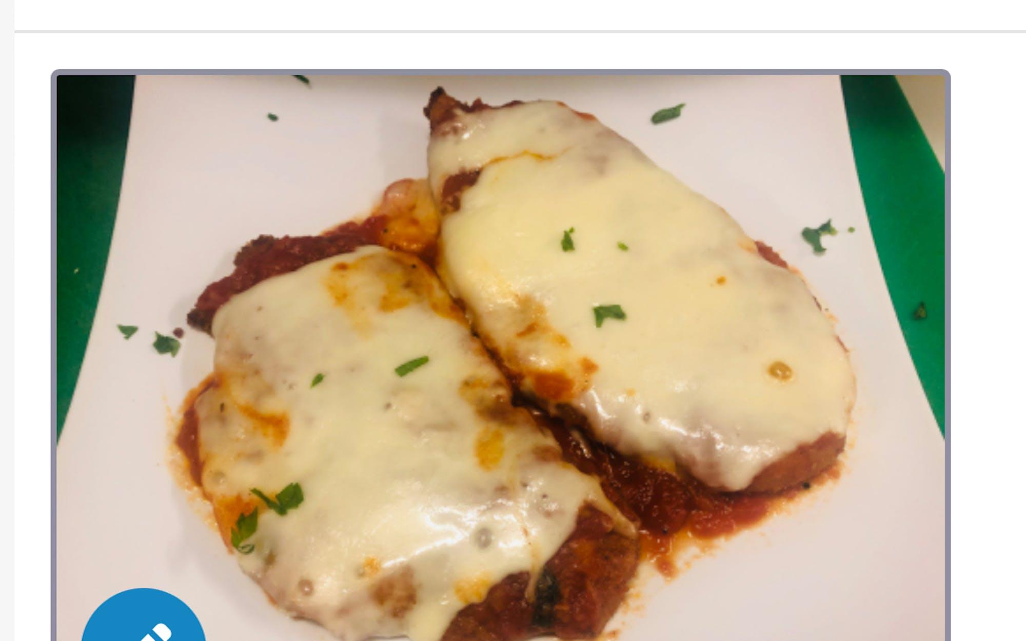 Chicken Parmigiana Catering.