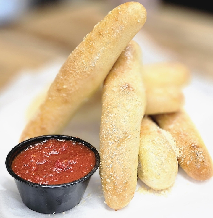 Nozzleman Garlic Parmesan Bread Sticks.