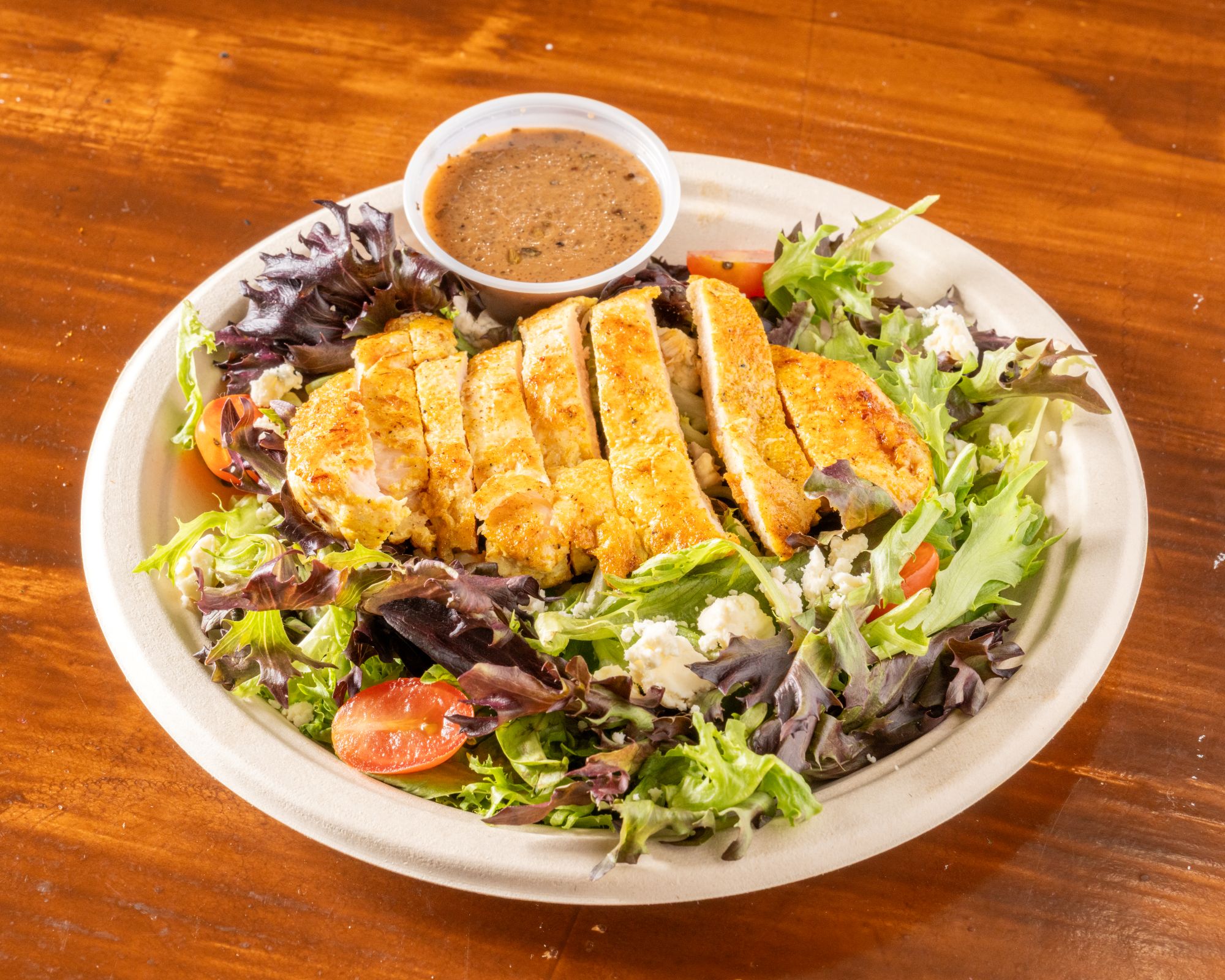 Grilled Chick Salad.