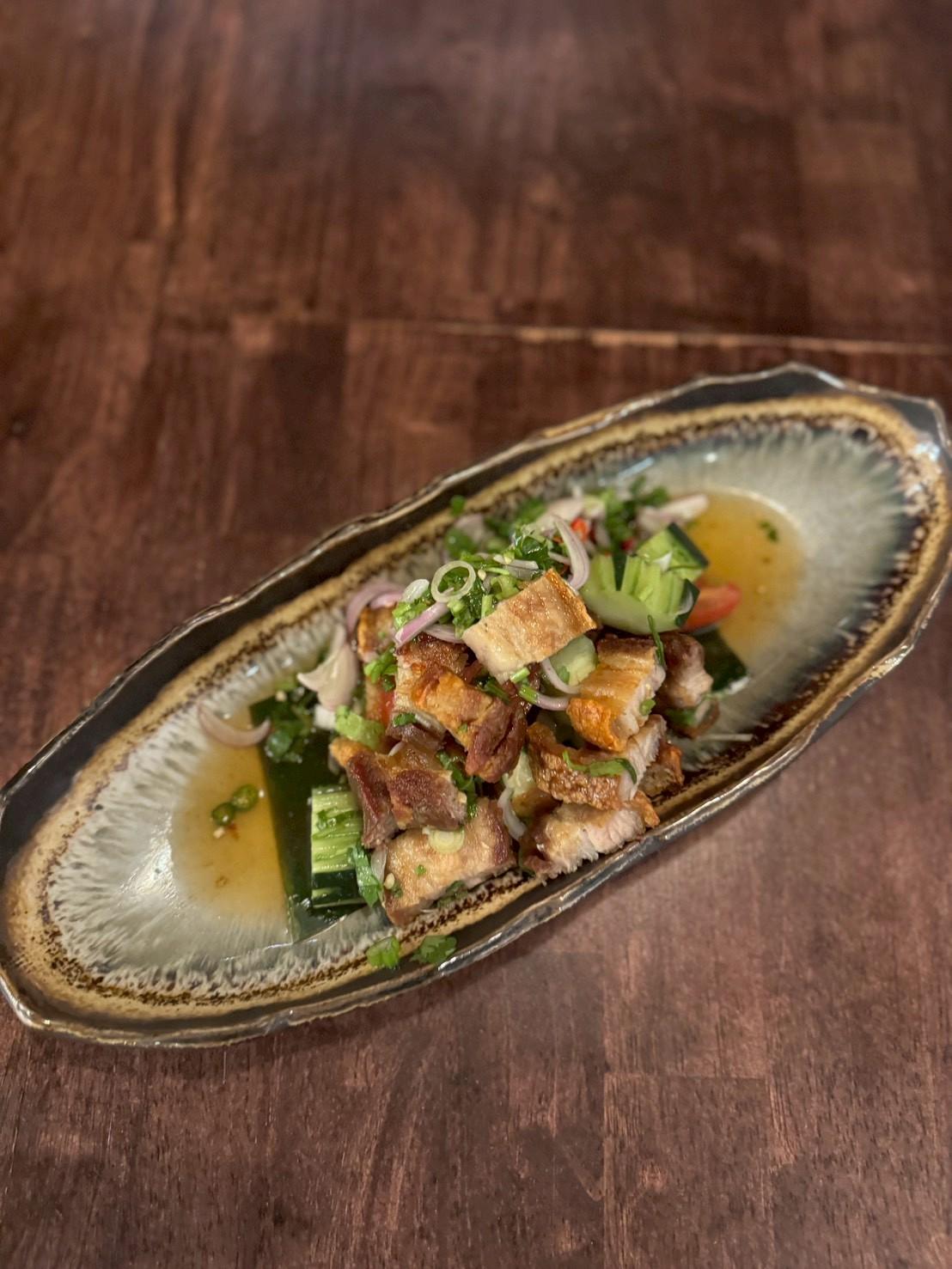 Yum Crispy Pork.