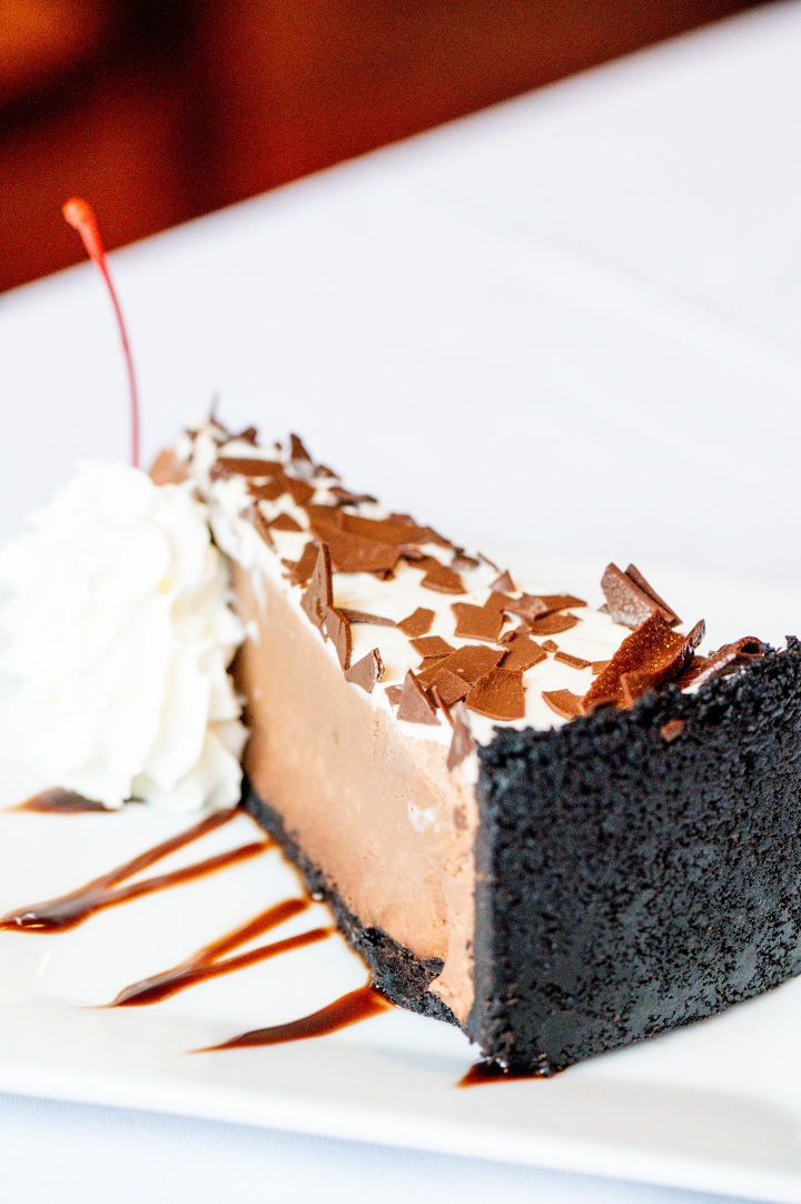 Chocolate Mousse Cake.