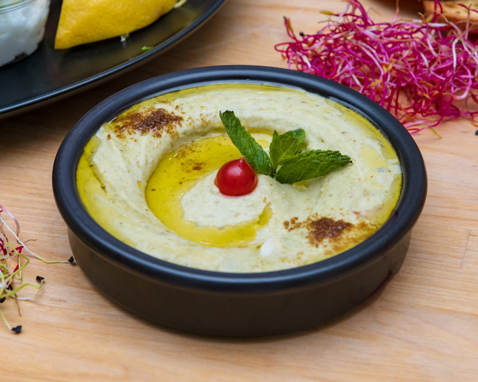 Hommos pesto
