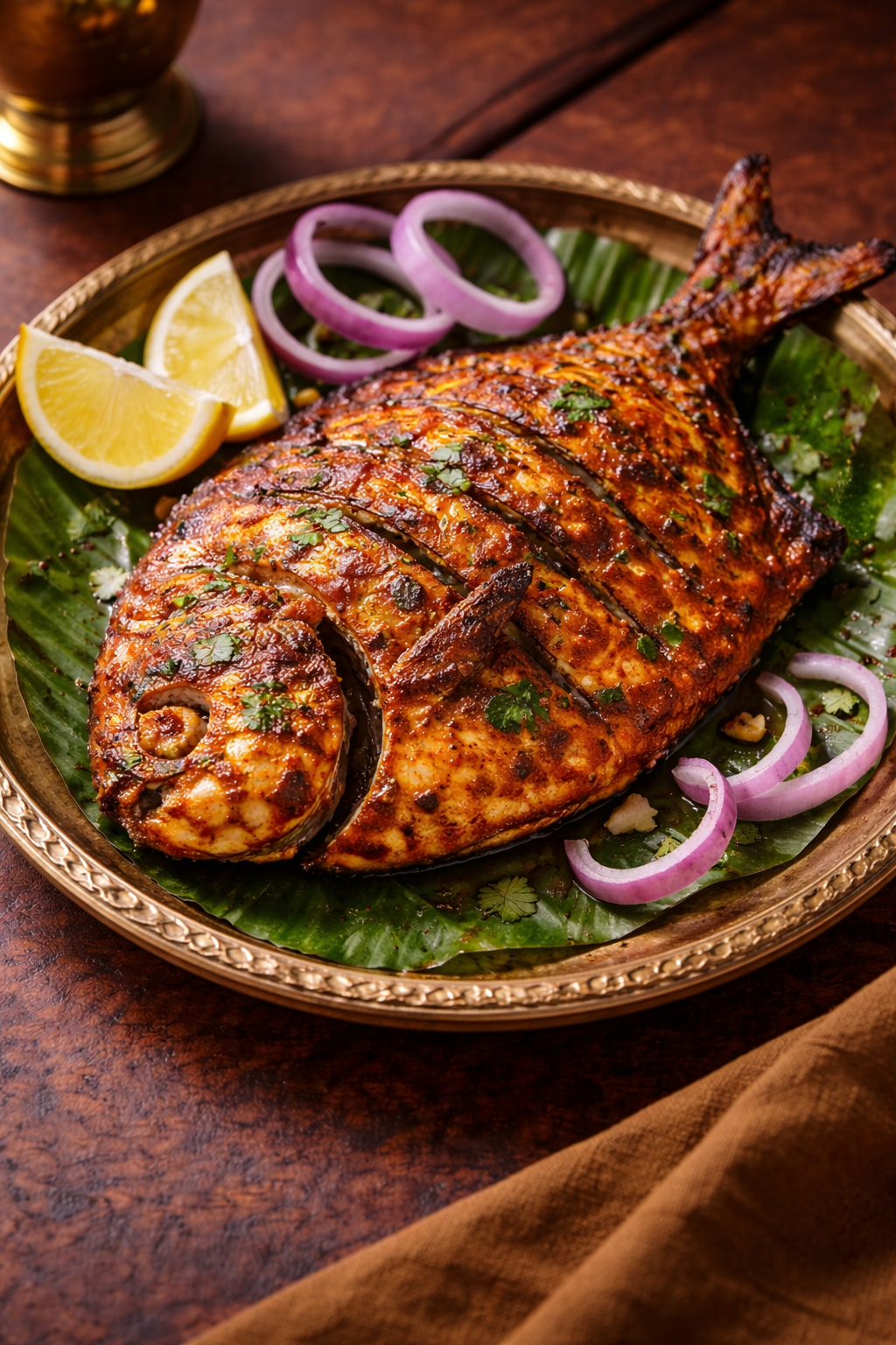 Tandoori Pomfret.