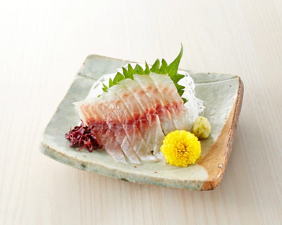 3 Pc Sashimi "Madai" Red Snapper.