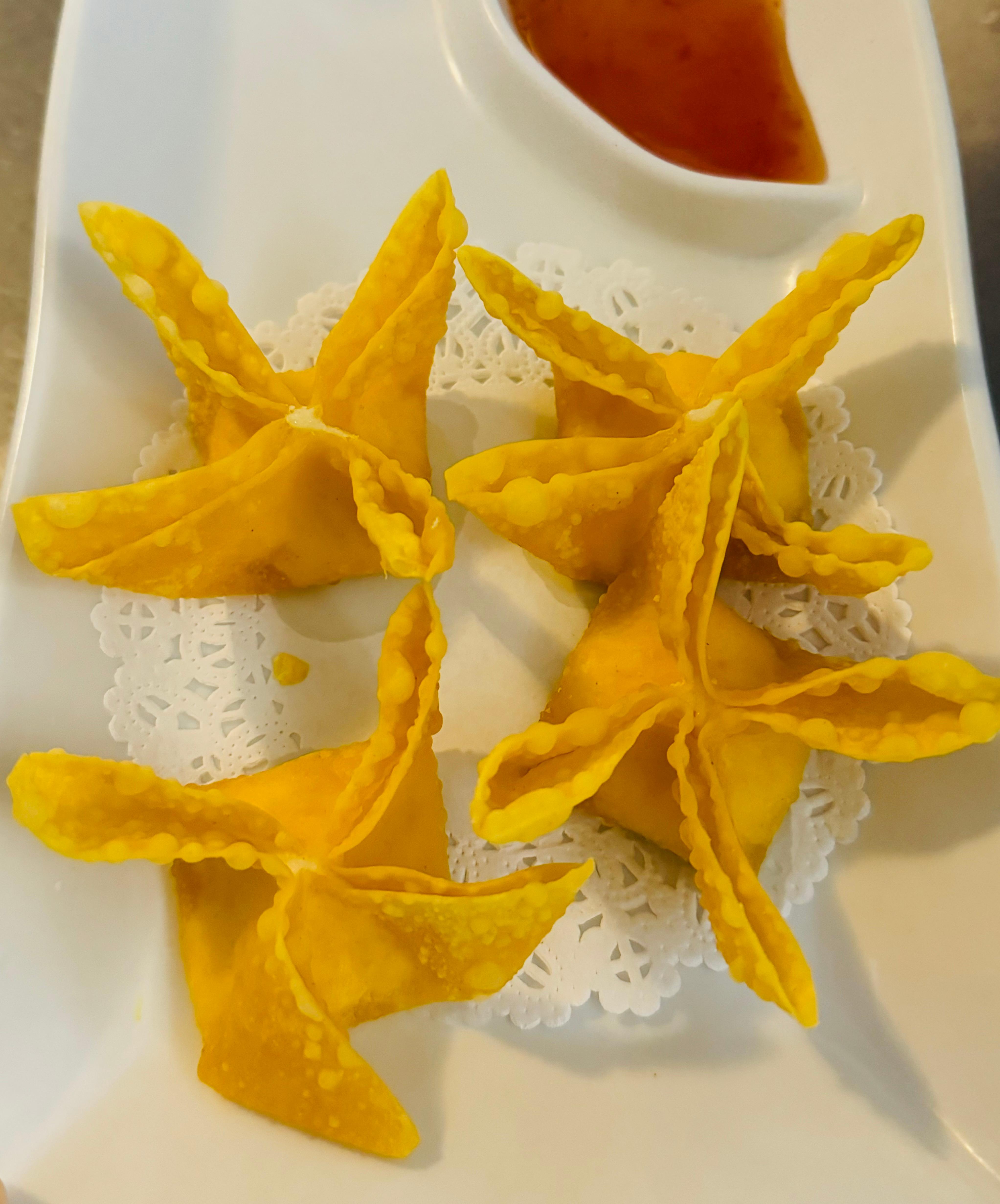 Cream Cheese Crab Wontons.