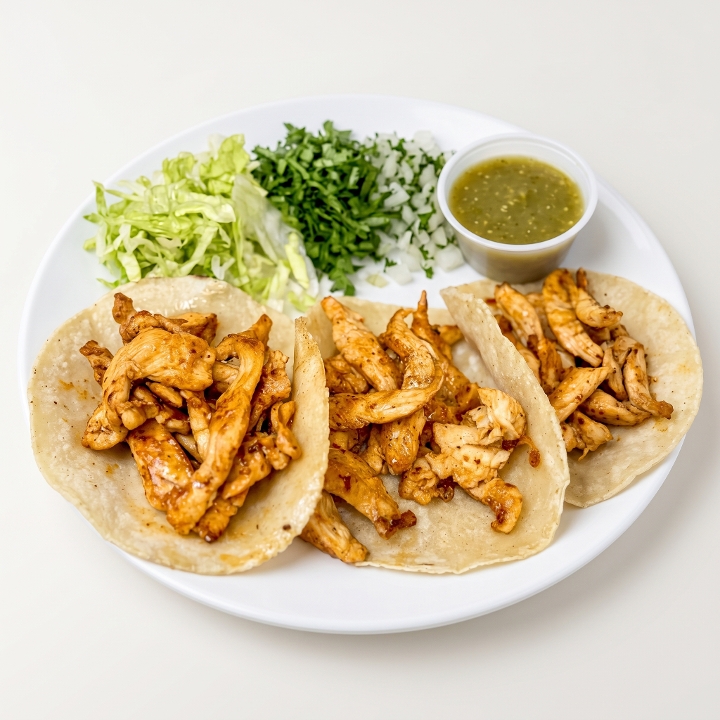 Tacos De Pollo.