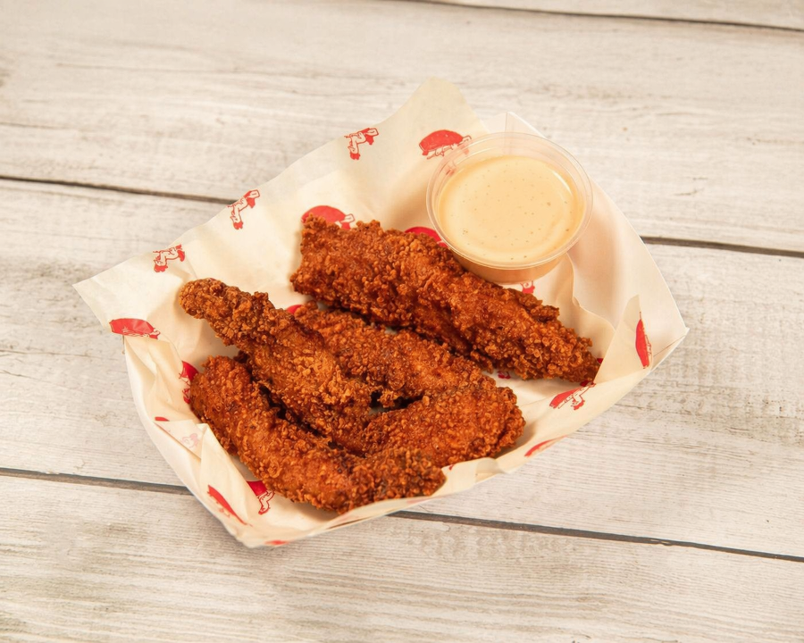 Spicy Chicken Fingers.