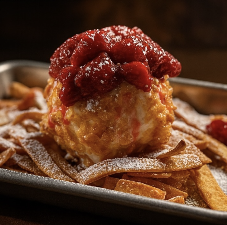 Deep Fried Ice Cream.