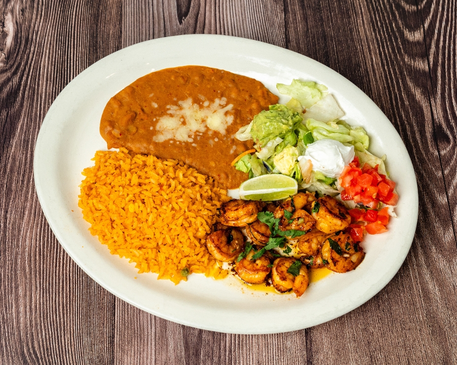 Camarones al Mojo de Ajo.