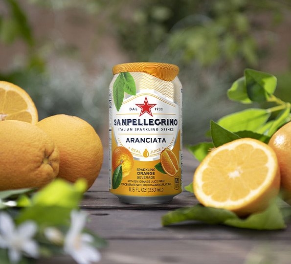 San Pellegrino Orange.