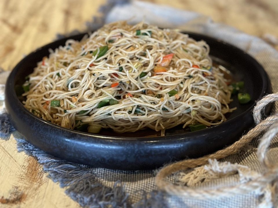 Spicy Cantonese Noodles.