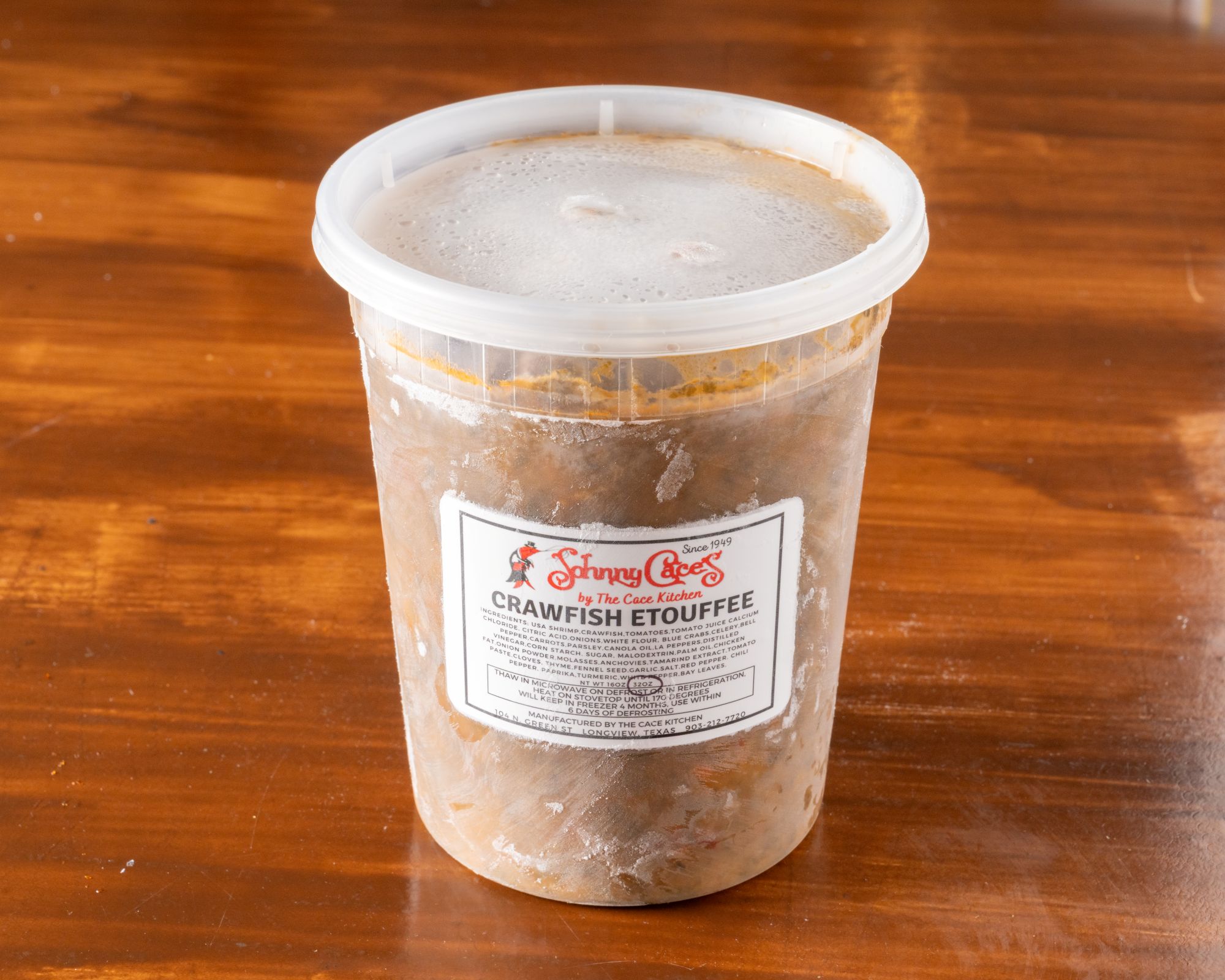Crawfish Etouffee Frozen.