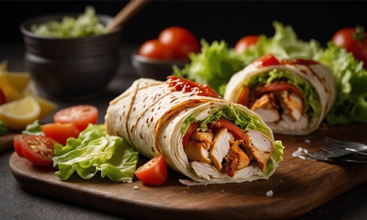 Chicken Tikka Frankie.